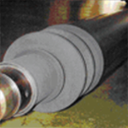 Rubber rolls for ironmanufacturing